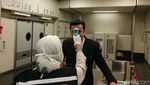 Penumpang dari Singapura dan Malaysia Diperiksa Thermo Gun