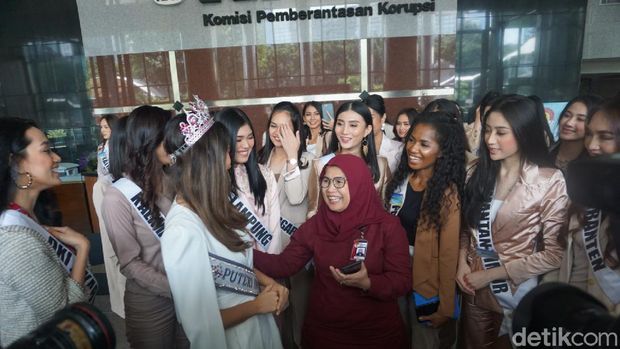 KPK Dicurhati 39 Finalis Putri Indonesia soal Korupsi Kepala Daerah-UU Baru
