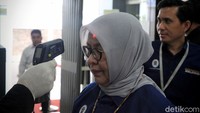 Pemeriksaan suhu tubuh tersebut dilakukan sebagai salah satu upaya pencegahan virus corona.