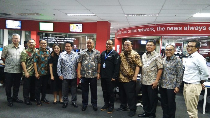 Direksi Bank Mandiri dan detik Network
