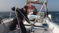 Pelayarannya mencapai 38.000 mil laut dengan 30 perjalanan berbeda. (Exxpedition.com)