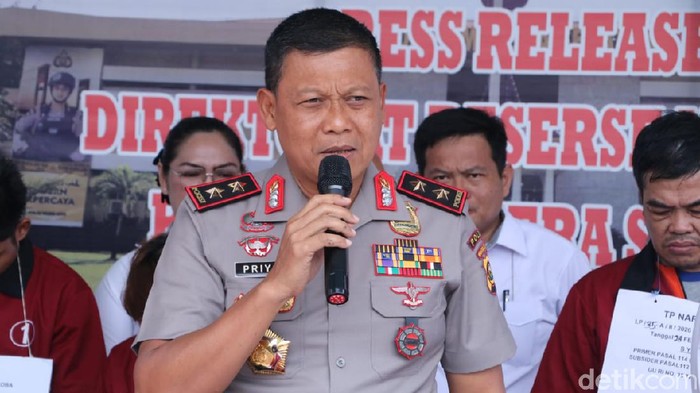 Kapolda Sumsel, Irjen Priyo Widyanto (Raja Adil/detikcom)