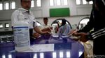 Ragam Cara Pencegahan Corona di Stasiun Pasar Senen