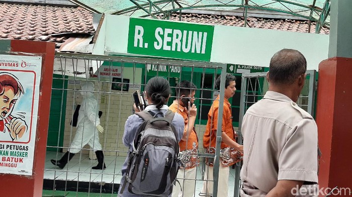 Suasana ruang isolasi di RSUD Banyumas