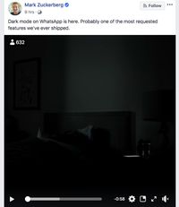 Facebook Darkish Mode Whilst Its Coming What It Will Look Like