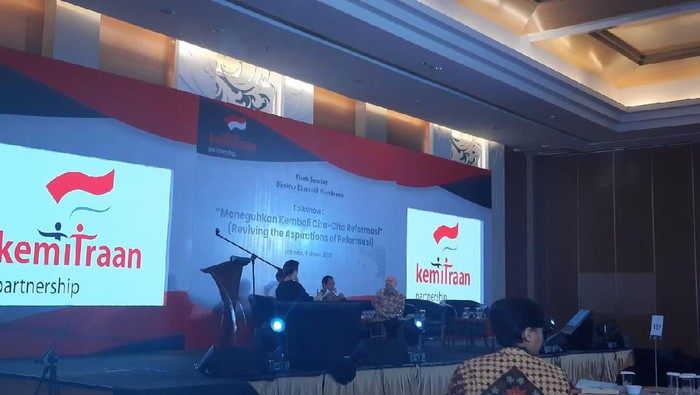 Talkshow yang digelar Kemitraan. (Foto: Yogi Ernes/detikcom)