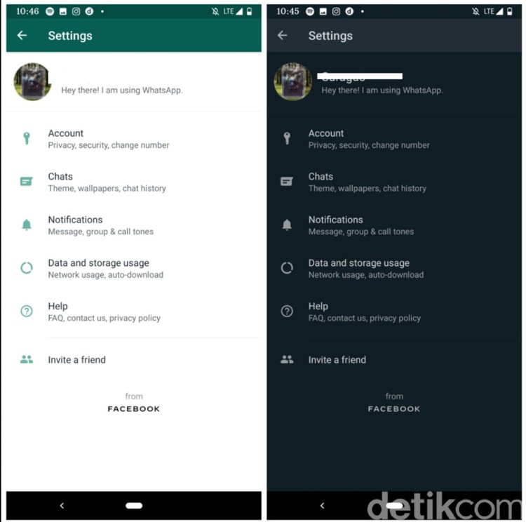 WhatsApp resmi meluncurkan dark mode kepada para pengguna setianya, termasuk di Indonesia.