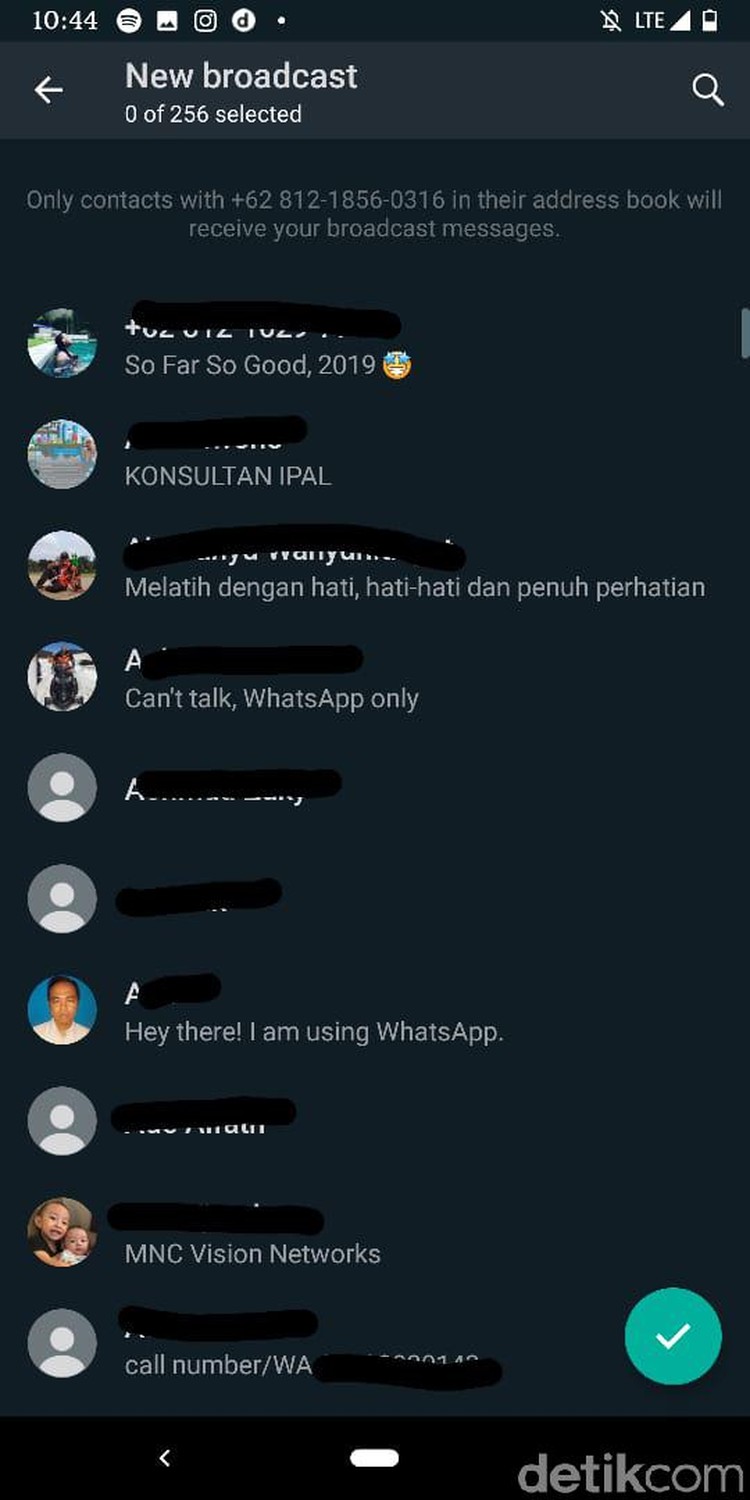 WhatsApp resmi meluncurkan dark mode kepada para pengguna setianya, termasuk di Indonesia.