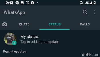 Semua menjadi gelap-gelapan. Foto: detikINET/Agus Tri Haryanto