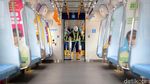 Operasi Menyeluruh Disinfeksi Corona di Ratangga MRT Jakarta