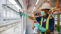 Pembersihan dengan menggunakan Disinfektan ini untuk mencegah tersebarnya virus atau bakteri yang ada didalam ratangga.