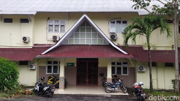 Pasien tersebut diisolasi di Paviliun Irina F