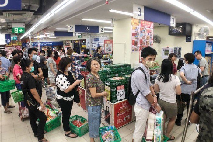 panic buying