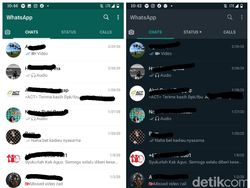 Resmi Melenggang, Begini Tampilan Dark Mode WhatsApp
