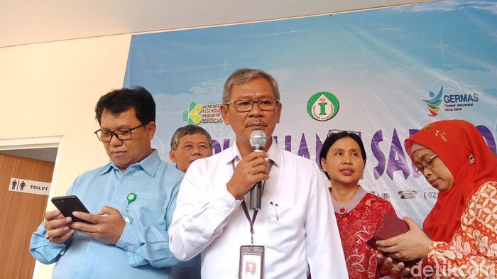 Sekretaris Direktorat Jenderal Pencegahan dan Pengendalian Penyakit (P2P) Kementerian Kesehatan Achmad Yurianto.