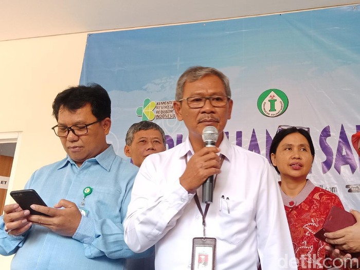 Sekretaris Direktorat Jenderal Pencegahan dan Pengendalian Penyakit (P2P) Kementerian Kesehatan Achmad Yurianto.