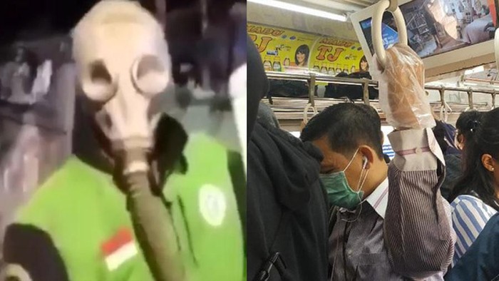Ragam Trik Viral Tangkal Corona, Tangan Diplastikin hingga Masker Radiasi
