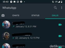Resmi Melenggang, Begini Tampilan Dark Mode WhatsApp