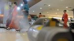Cegah Corona, Bandara Ngurah Rai Disemprot Disinfektan