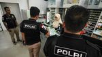 Polda Aceh Gelar Razia Masker di Apotek