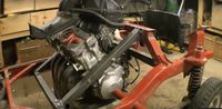 Instalasi mesin CBR600RR di Bajaj