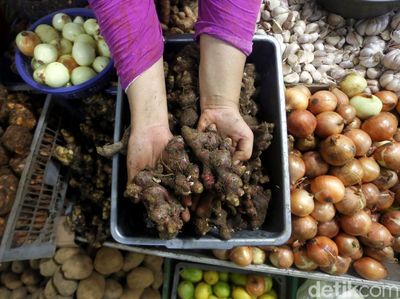 Geger Corona, Harga Jahe Merah Rp 90.000 & Bawang Bombai Rp 160.000