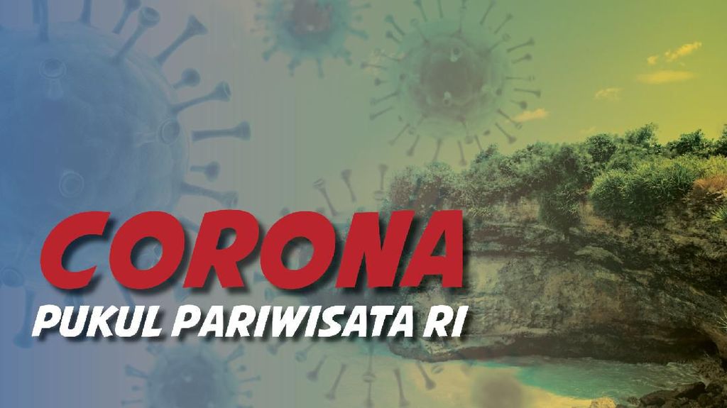 Corona Pukul Pariwisata RI Corona Pukul Pariwisata RI