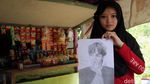 Potret Febby, Gadis Pelukis Sketsa yang Putus Sekolah Karena Biaya