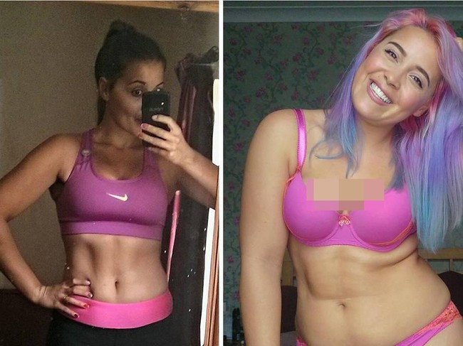 Banyak orang yang menggangap jika Megan Jayne Crabbe merusak tubuhnya yang sebelumnya dianggap ideal. Tapi justru Megan lebih bahagia tanpa perut six pack. Kebahagiaan bukanlah sebuah ukuran. Dan aku menghabiskan banyak waktu mempercayai sebaliknya. Sekarang aku tidak akan berhenti membiarkan orang merasa mereka berhak bahagia sebagai diri sendiri, Foto: Instagram @bodyposipanda. Foto: Instagram