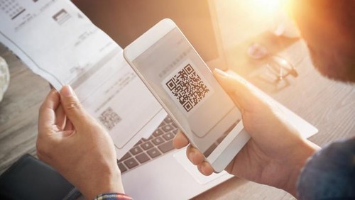 This is a homemade, invalid qr code.