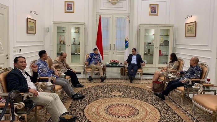 Partai Demokrat Temui Gubernur DKI Jakarta