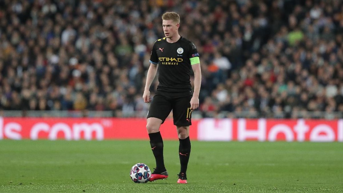 Kevin de Bruyne, pemain dengan kreasi peluang terbanyak di Liga Inggris. (Foto: Getty Images/Gonzalo Arroyo Moreno)