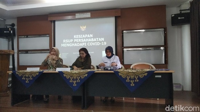 Direktur Utama RSUP Persahabatan Rita Rogaya.