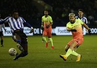 Aguero cetak gol kemenangan untik Manchester City
