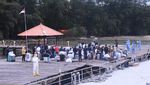 Momen WNI ABK Diamond Princess Dipindahkan ke Pulau Sebaru Kecil