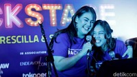Vanesha mengaku jika main bareng Sissy adalah salah satu mimpinya di dunia entertainment. Pool/Ismail/detikFoto.