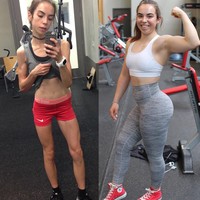 Transformasi Mackenzie Forbes dari badan kurus menjadi sehat cukup insporatif. Dulu bermusuhan dengan makanan, kini Mackenzie menganggap makanan adalah kunci dari hidup sheat dan kuat. Melihat ke belakang, aku tertawa, aku tidak akan pernah mengerti bagaimana aku meyakinkan diri sendiri untuk bisa sekurus itu bisa membawa kebahagiaan dan membuatku merasa diterima, Foto: Instagram @kenziefitness_