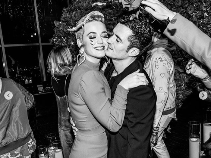 Katy Perry dan Orlando Bloom.