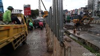 Pembangunan enam ruas tol dalam kota Jakarta tahap 1 seksi Kelapa Gading-Pulo Gebang ini dibangun sepanjang 9 km.