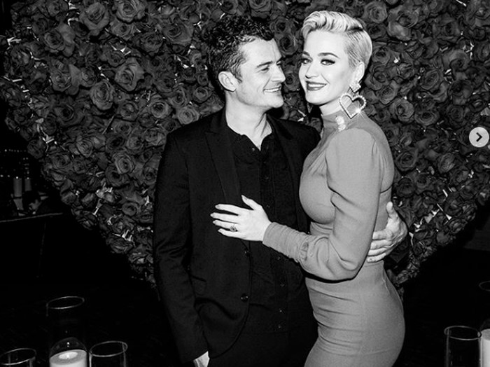 Katy Perry dan Orlando Bloom.