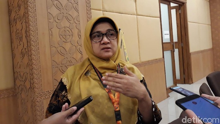Kepala Dinas Kesehatan DIY, Pembajun Setyaningastutie, Kamis (5/3/2020).