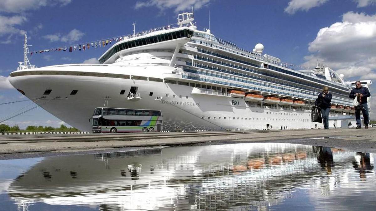 Ilustrasi -- Kapal pesiar Grand Princess Ilustrasi -- Kapal pesiar Grand Princess