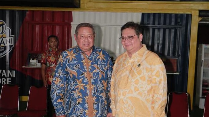 Pertemuan silaturahmi Antara dua Ketua Umum tersebut membahas beberapa hal, diantaranya penjelasan proses Omnibus Law, Dan juga soal Pilkada 2020.