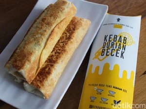 Kebab Durian Becek: Creamy Lumer! Kebab Durian Kekinian yang Legit
