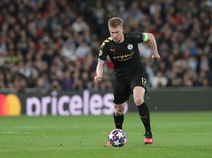 Cedera, De Bruyne Diragukan Tampil di Derby Manchester