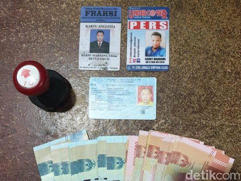 Peras Kepsek di Palembang, Oknum LSM yang juga Ngaku Wartawan Ditangkap