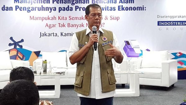 Kepala BNPB Bicara Mitigasi Bencana dan Ancaman Corona