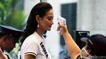 Saat Para Finalis Puteri Indonesia Jalani Pemeriksaan Suhu Tubuh