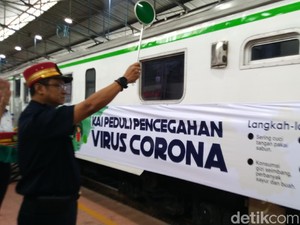 Melihat Jeroan Rail Clinic yang Dioperasikan untuk Tangkal Corona