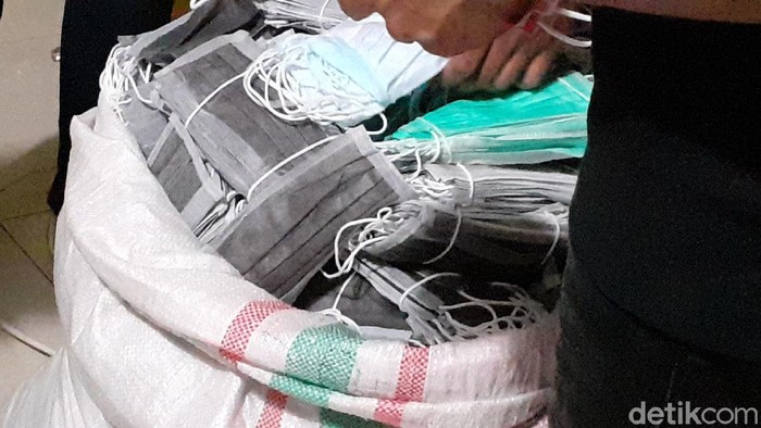 Waspada! Masker Daur Ulang Buatan Bandung Diedarkan di Jakarta